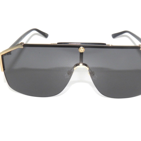 GUCCI GG0291S GOLD/BLACK/GRAY 001 SunglaSSeS - Picture 2 of 5